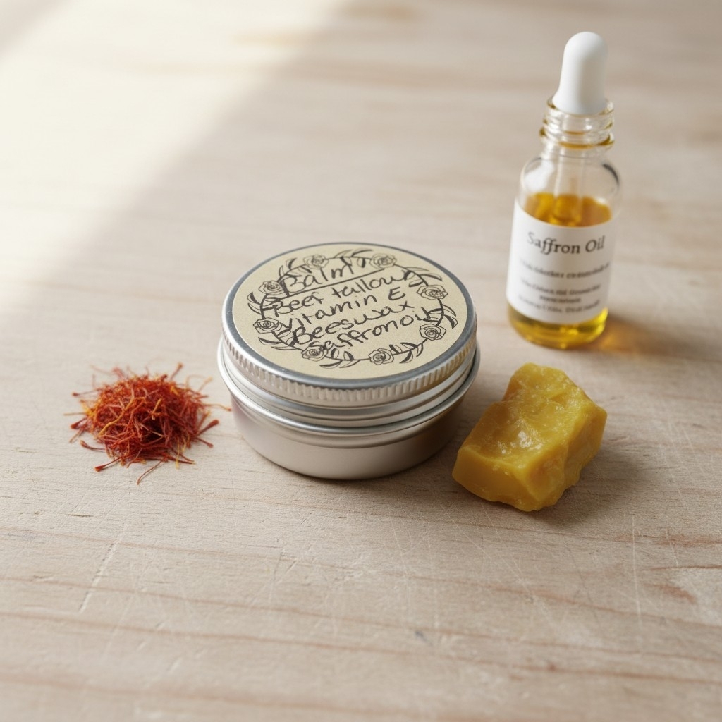 Product photo of Glow Me Up Saffron Tallow Balm