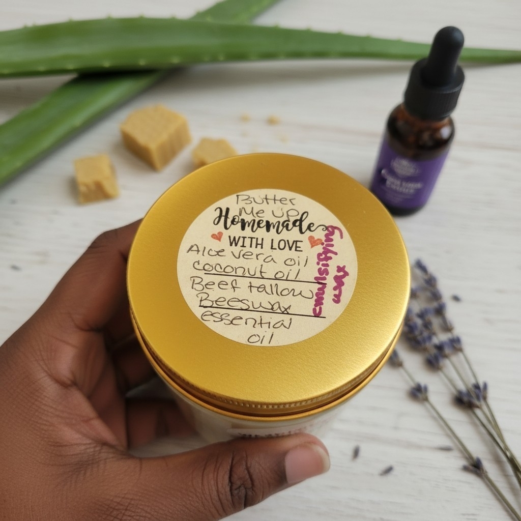 Product photo of Butter Me Up Aloe Vera Body Butter - medium size, body butter