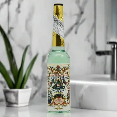 Product photo of Florida Water Cologne, option: 7.5 oz, scent: florida water, cologne bottle