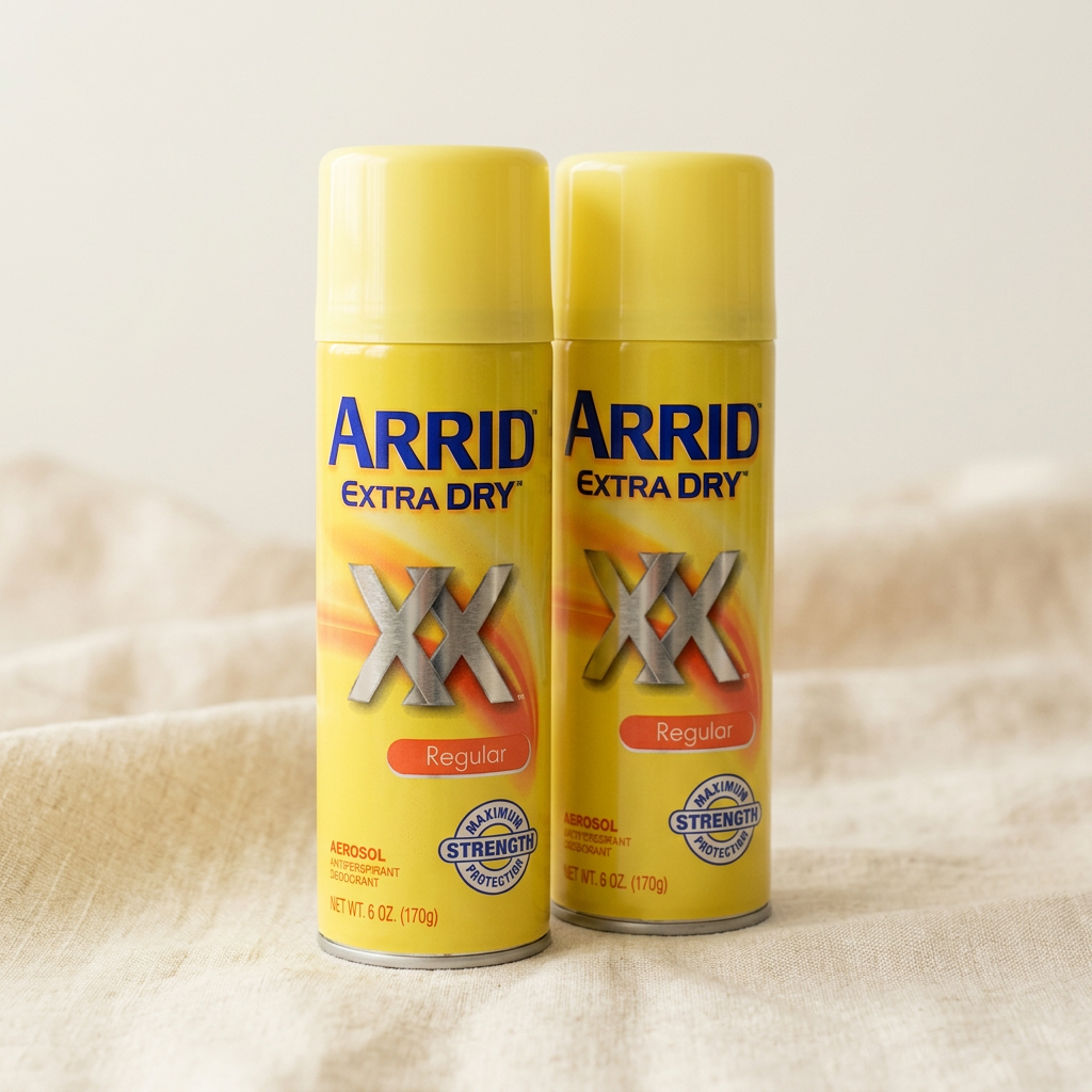 Product photo of Arrid Extra Dry XX Antiperspirant Aerosol, option: 6 oz, aerosol spray can