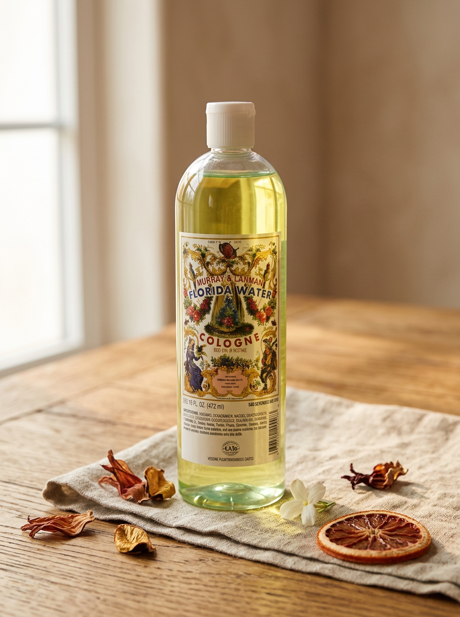 Product photo of Florida Water Cologne, option: 16 oz, scent: florida water, cologne bottle
