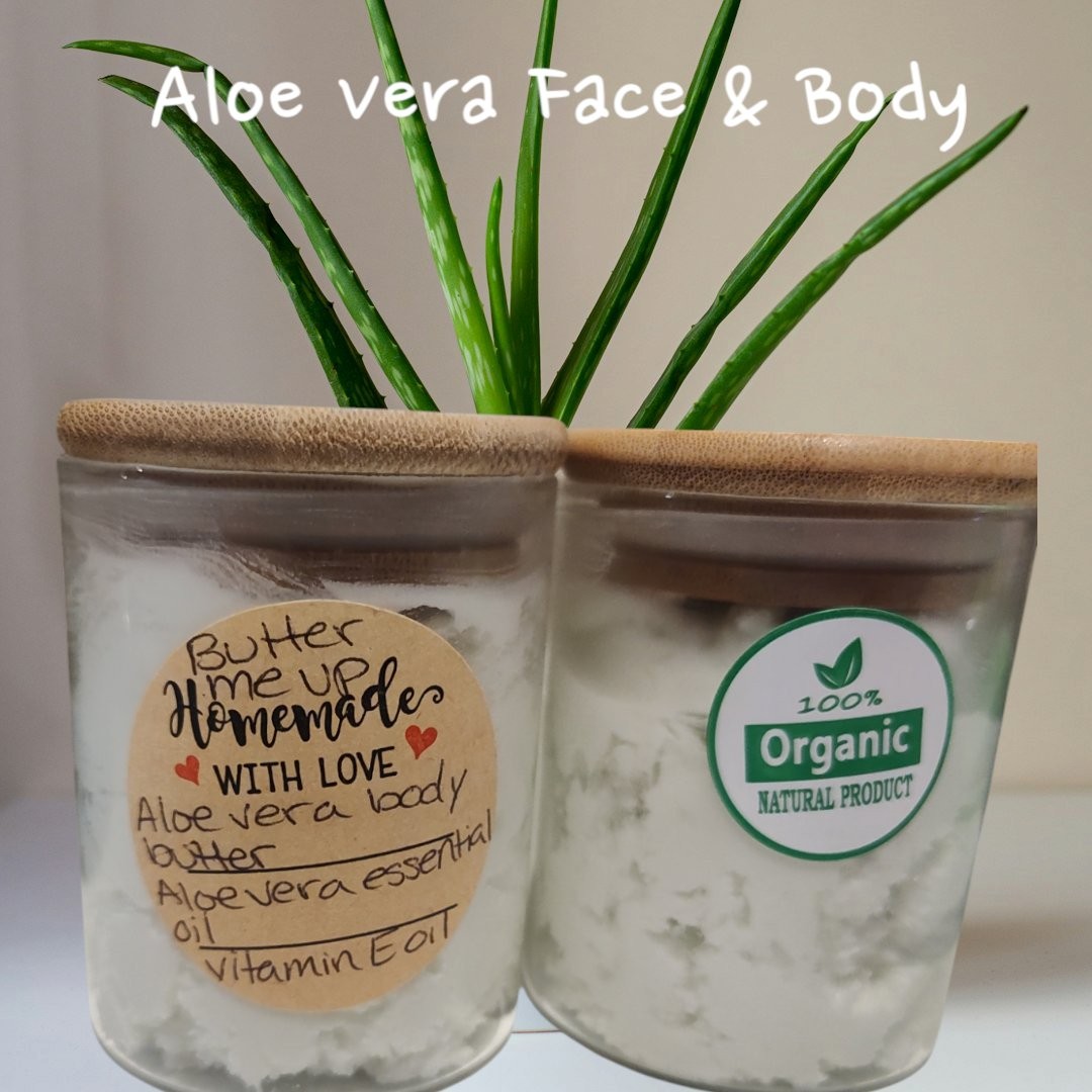 Product photo of Butter Me Up Aloe Vera Body Butter, option: 25 oz, body butter
