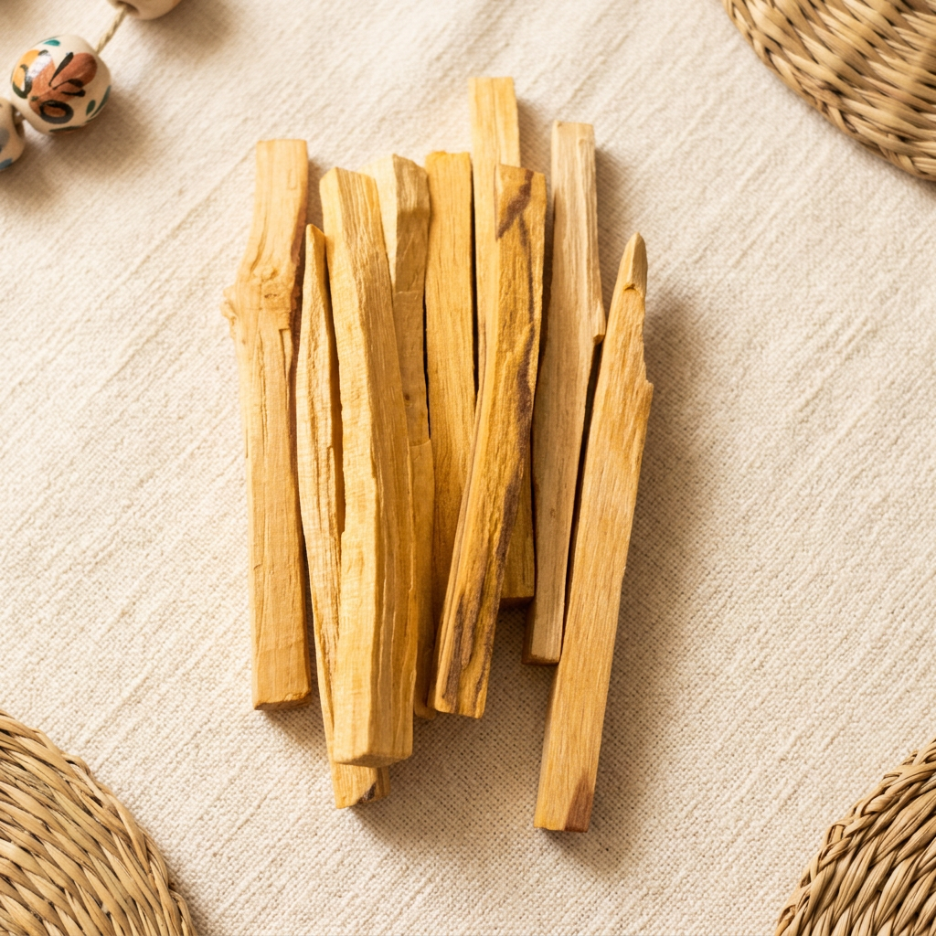 Product photo of Palo Santo Sticks, option: Thin & Split, 2 pc