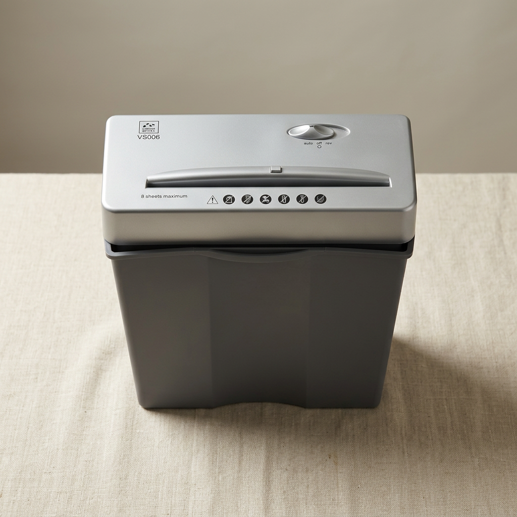 Product photo of Used Corner Office Paper Shredder (VS006)