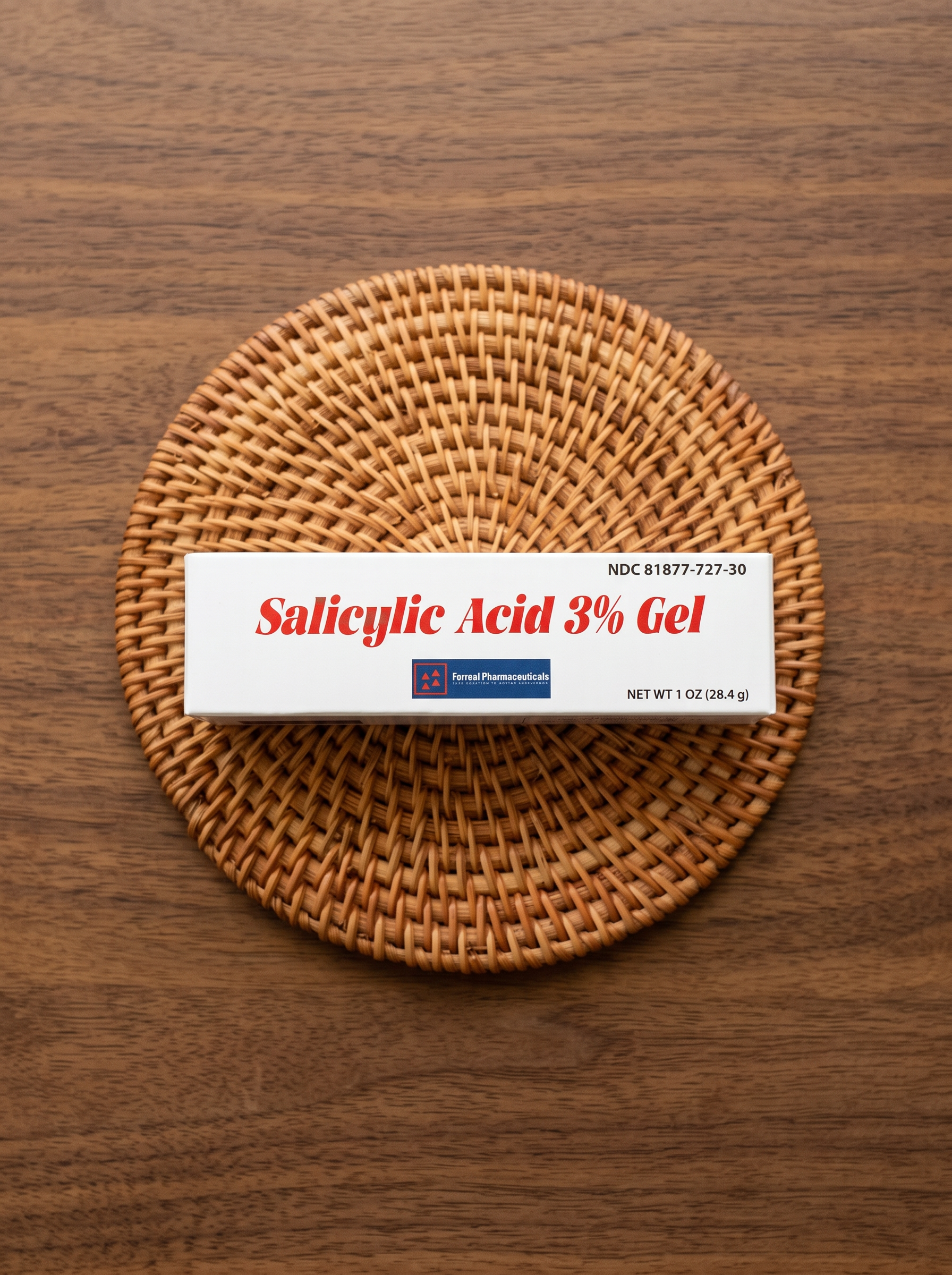 Product photo of Salicylic Acid 3% Gel, option: 1 oz