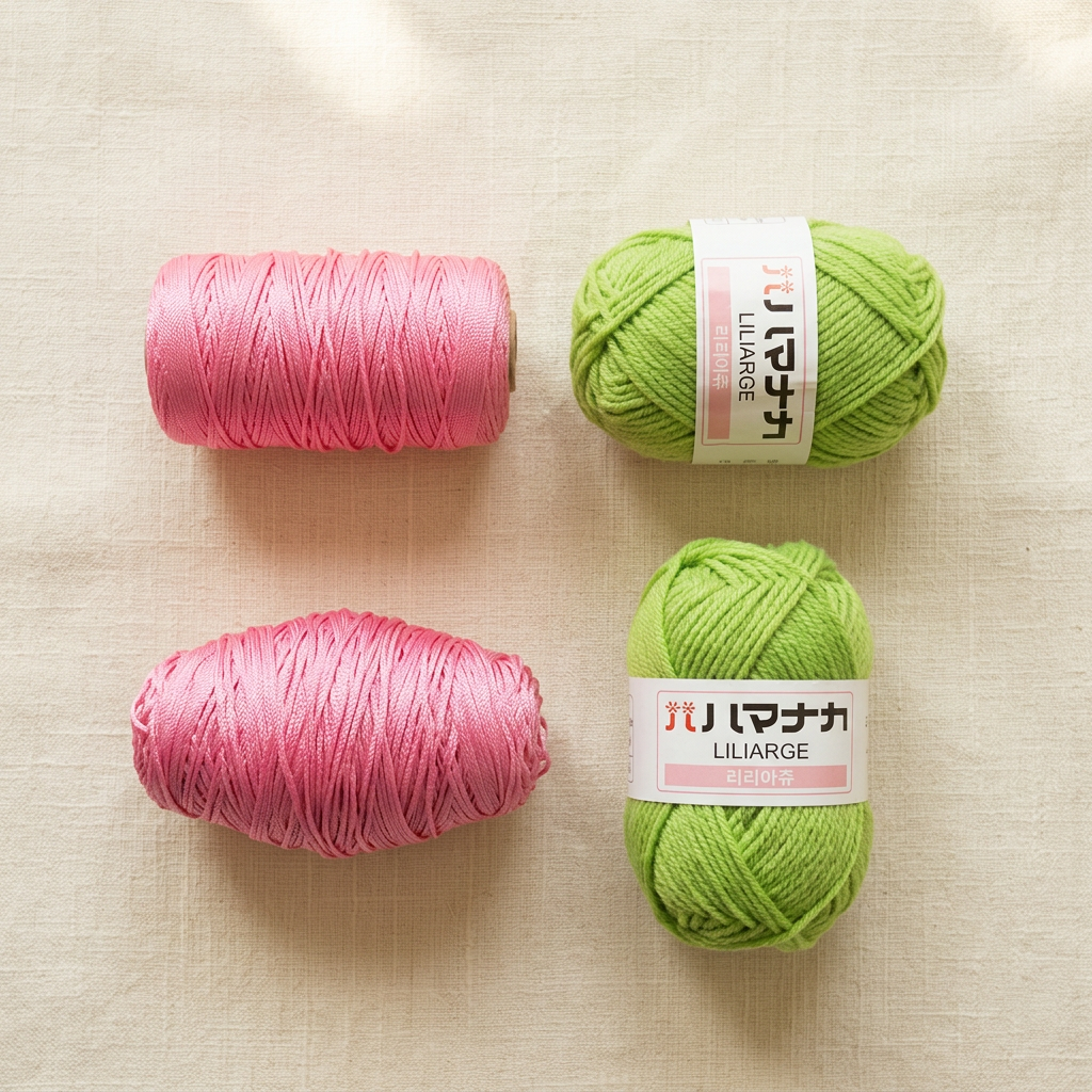 Product photo of Craft & Weaving Threads, option: Green